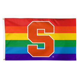 WinCraft - Syracuse Orange 3' x 5' Single-Sided Deluxe Team Pride Flag - Multicolor