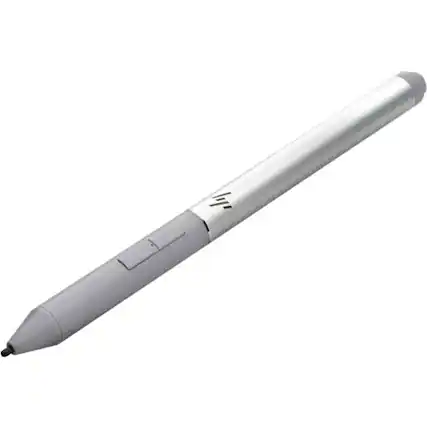 Front. HP - HP Rechargeable Active Pen G3 - Bluetooth - 70.9 mil - Active - Replaceable Stylus Tip - Gray - Notebook Device - Gray.