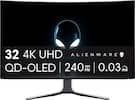32 4K UHD ALIENWARE | 240 E | 0.03 QD-OLED Hz ms