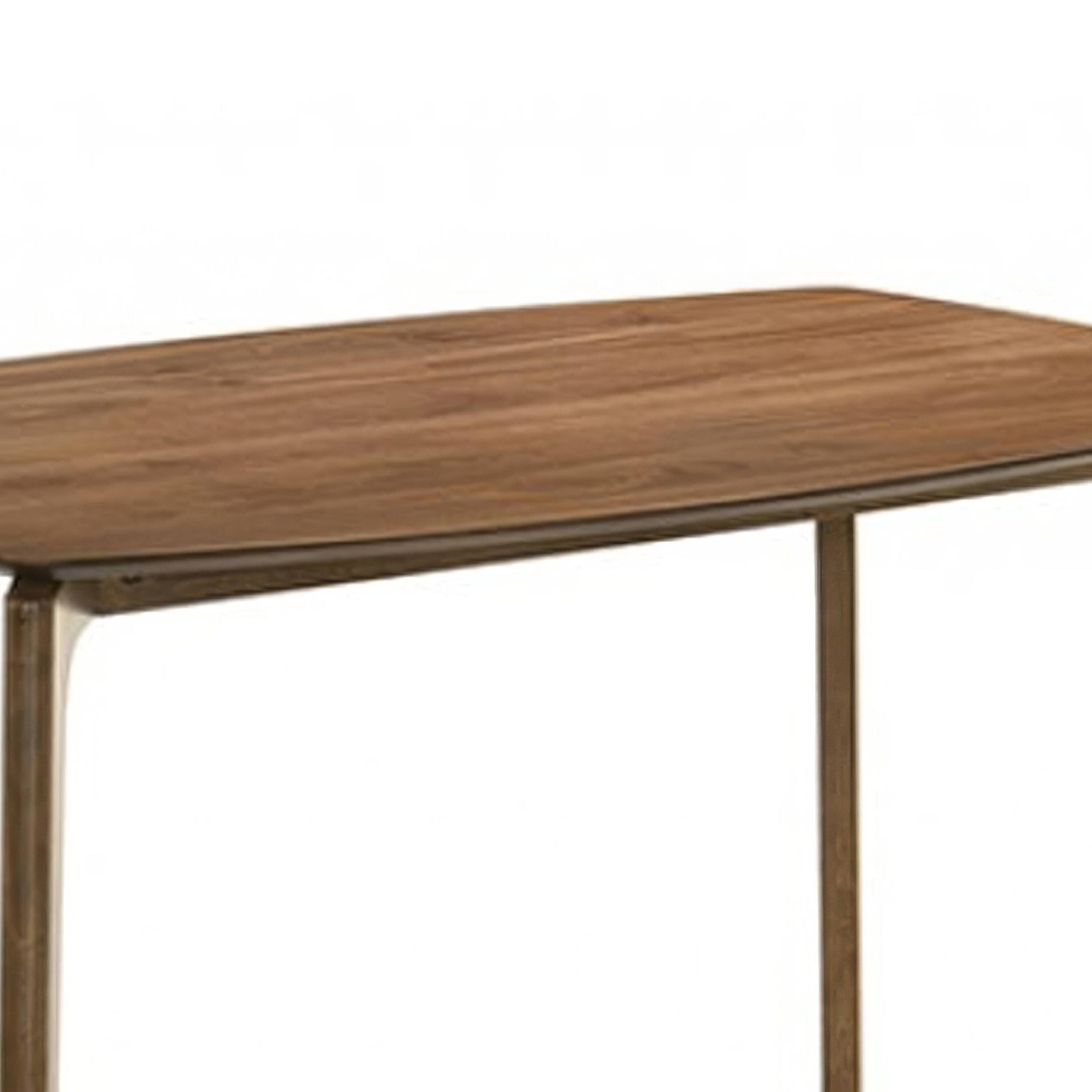 Manhattan Lane Ebik Couter Height Table, Rectangular, Angled Legs, 59 ...