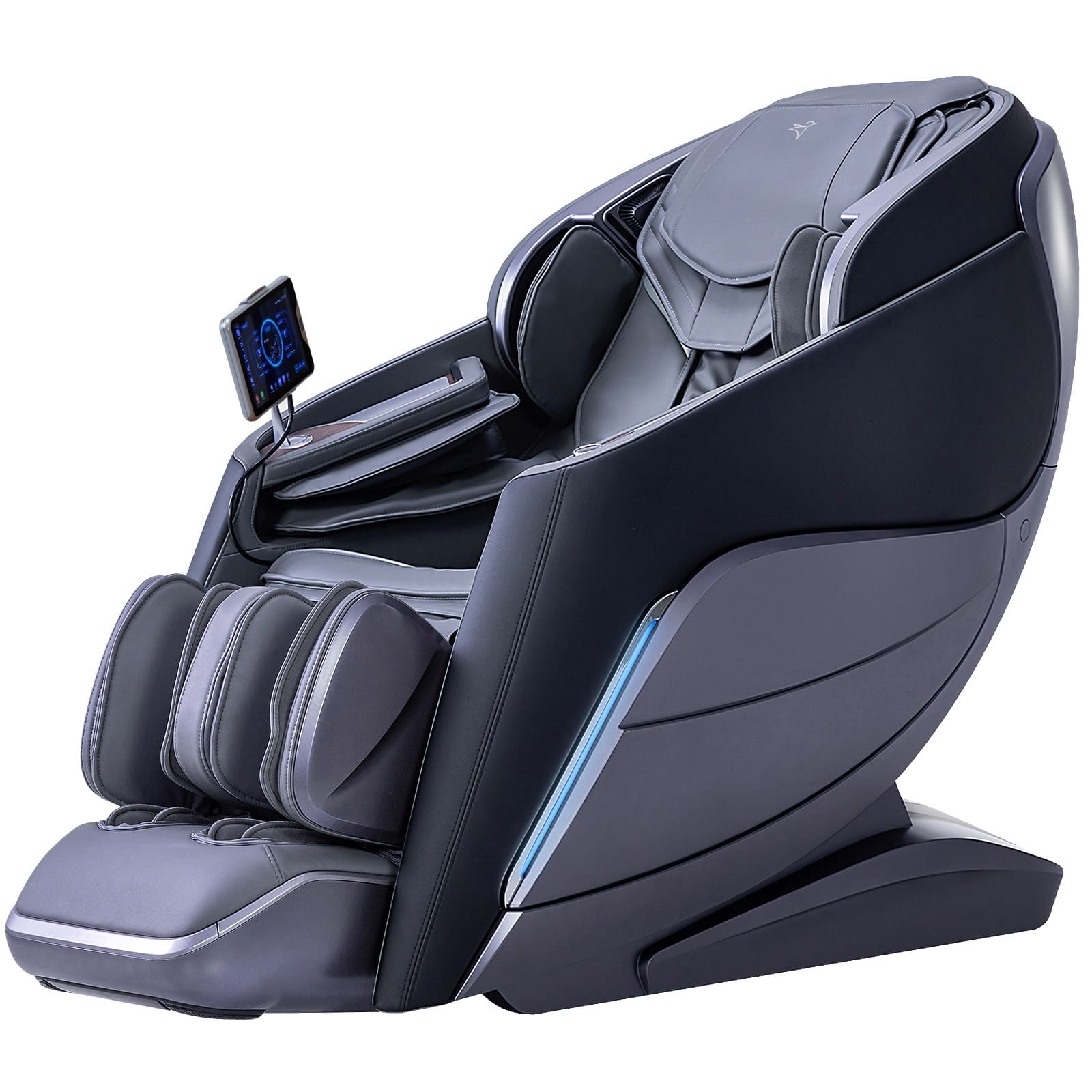 Alfine - A710 PRO Spaceship II 4D Massage Chair, AI Technology, Heat Function, Zero Gravity Recliner - Black