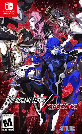 NINTENDO SWITCH ~ SHIN MEGAMI TENSEI V ENGLANCE MATURE 17+ M ESRB ATLUS - M (Mature 17+)