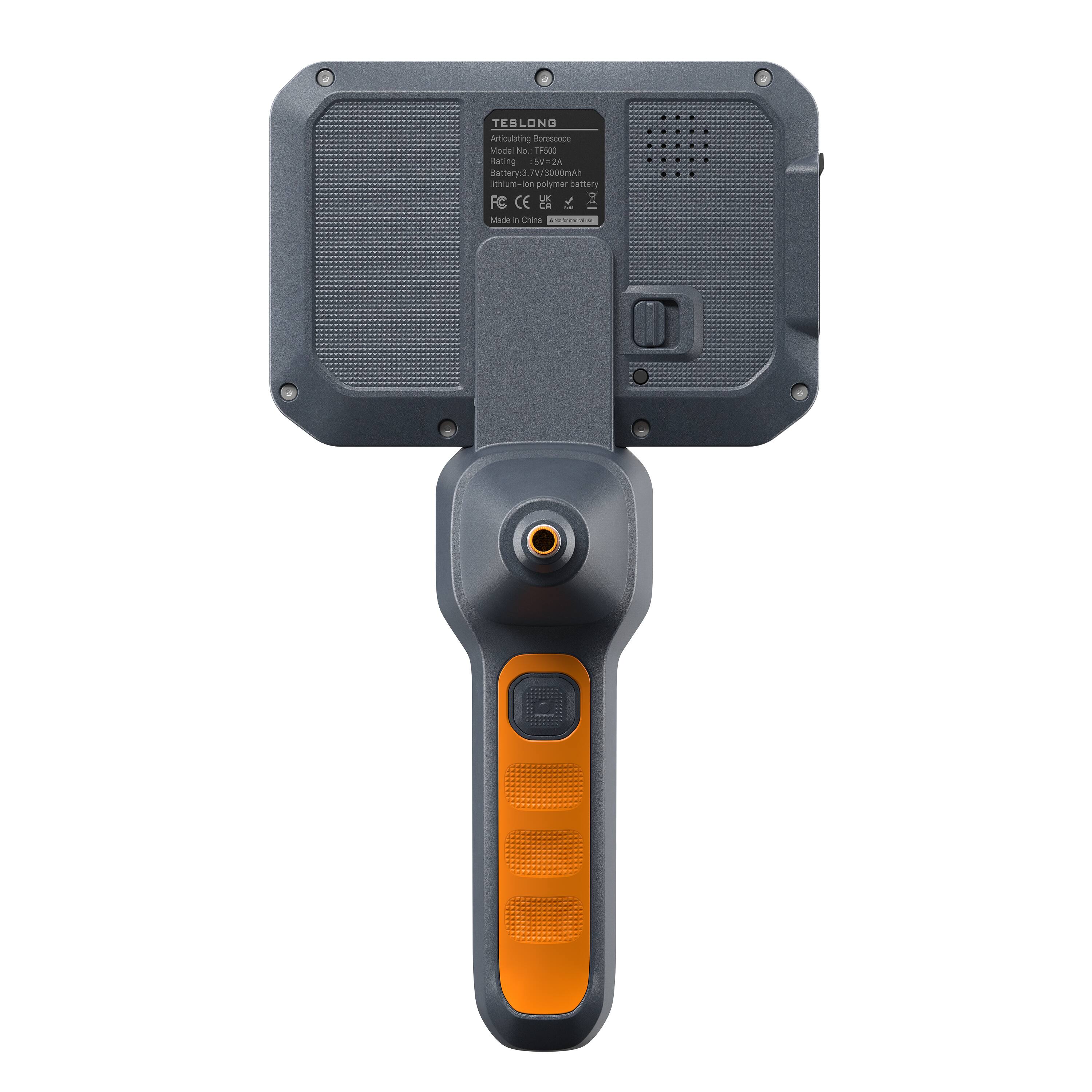 TESLONG Articulating norescope Model NS 1F500  
Rating: 3.7V/2A  
Battery: 3.7V/2000mAh  
Lithium-ion polymer battery  
CCE FC CE  
Made in China