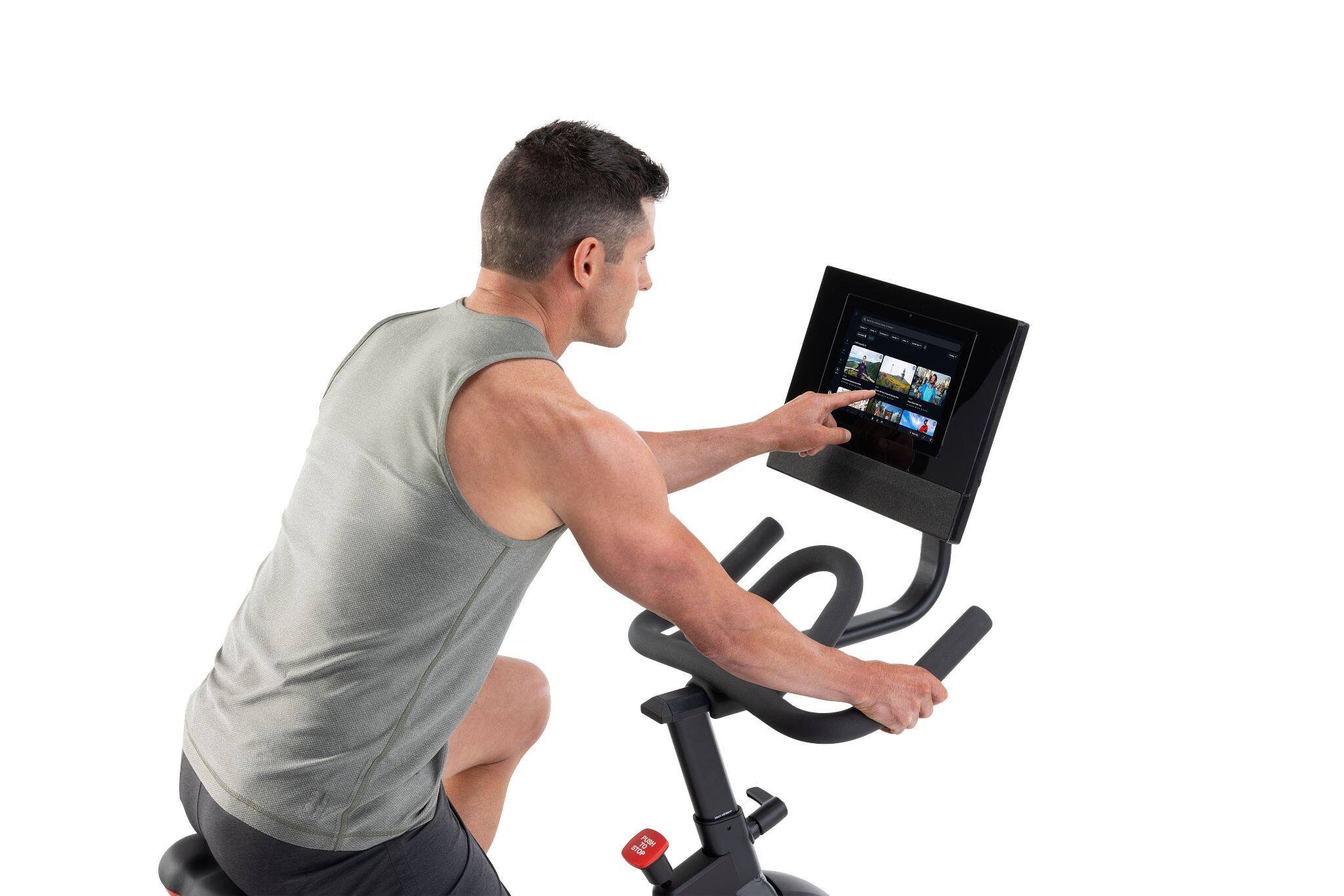 Alt View 1. ProForm - ProForm Carbon Pro10 Studio Bike - Black.