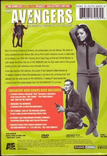 Alt View 1. The Avengers: The Complete Emma Peel Megaset   - DVD.