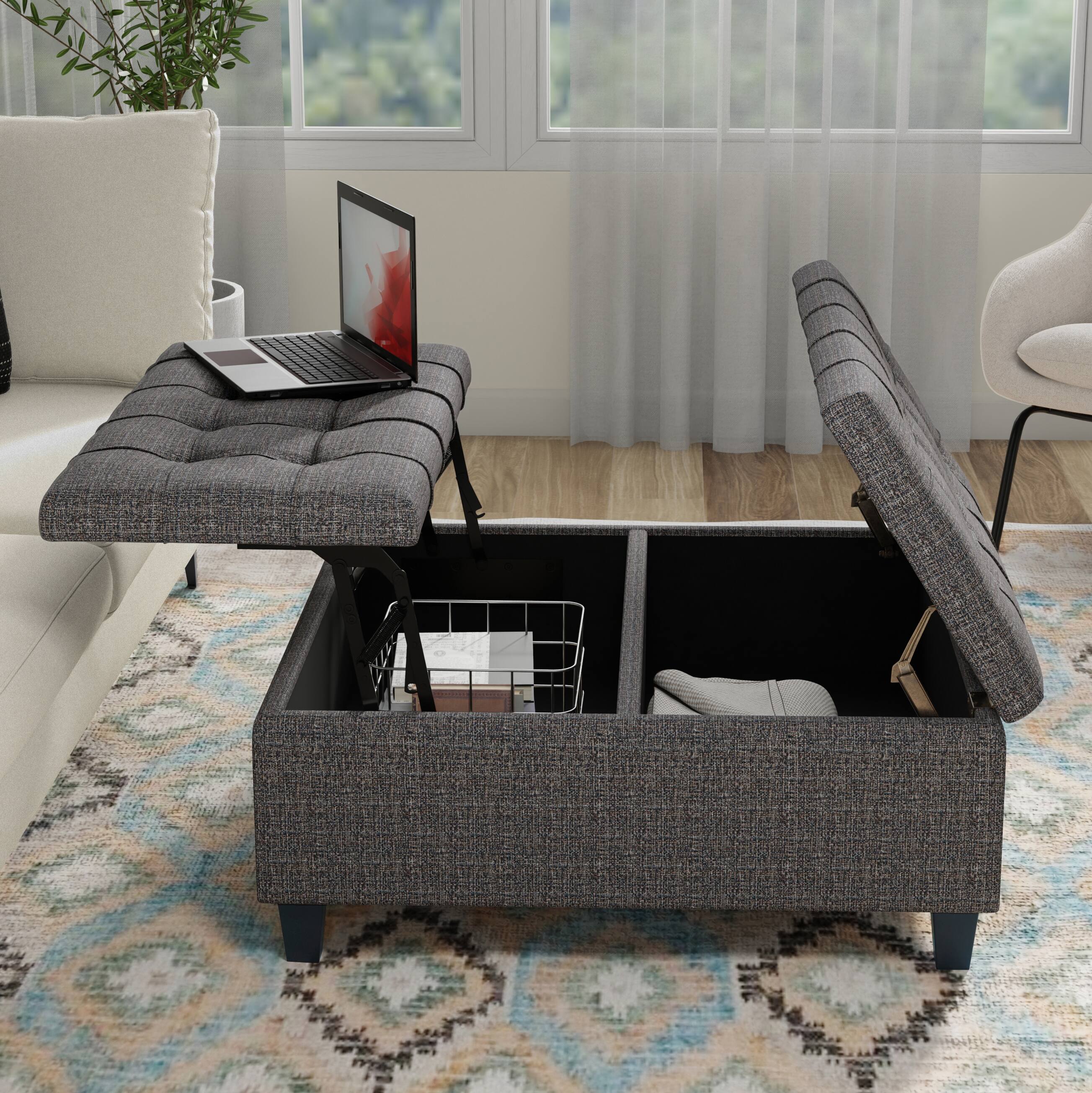 Warm Dark Charcoal Melange