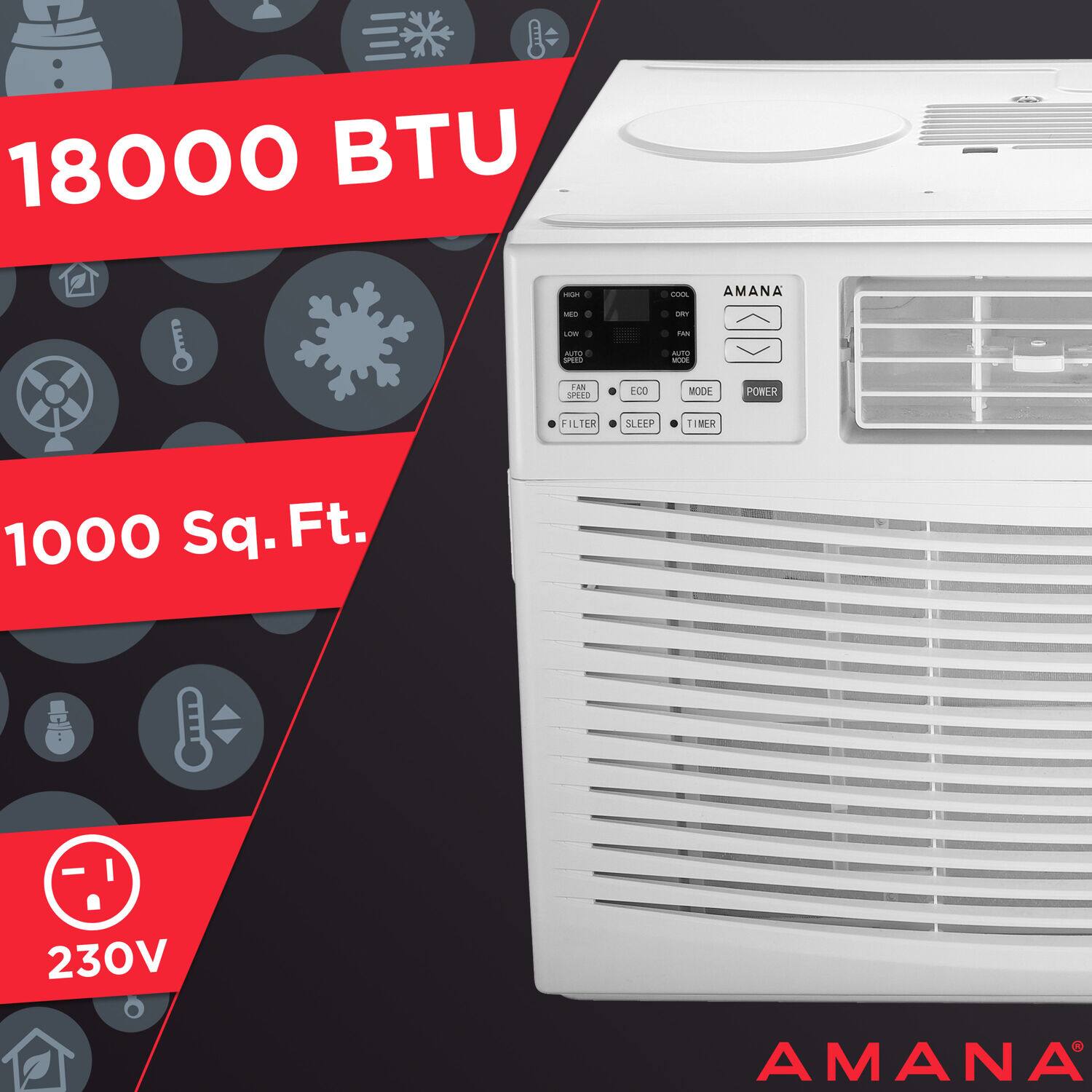 18000 BTU - Amana - 1000 Sq. Ft. - 230V