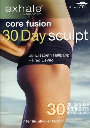 Front. Exhale: Core Fusion 30 Day Sculpt - DVD.
