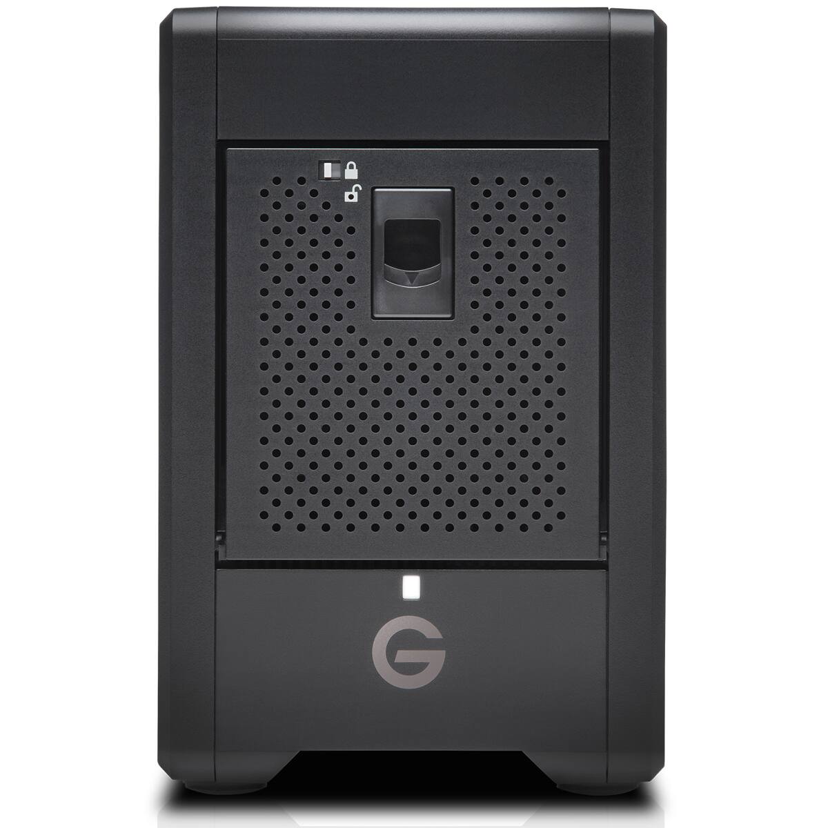 Alt View 1. WD - WD G-RAID Shuttle 4-Bay Thunderbolt 3 RAID Array with 104TB (4x 26TB) Removable HDD.