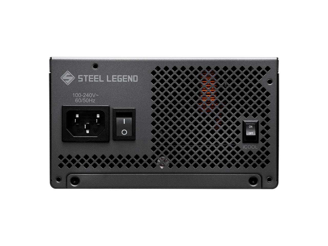 STEEL LEGEND  
100-240V~ 60/50Hz  
L0 I O  
ON OFF  
COOL