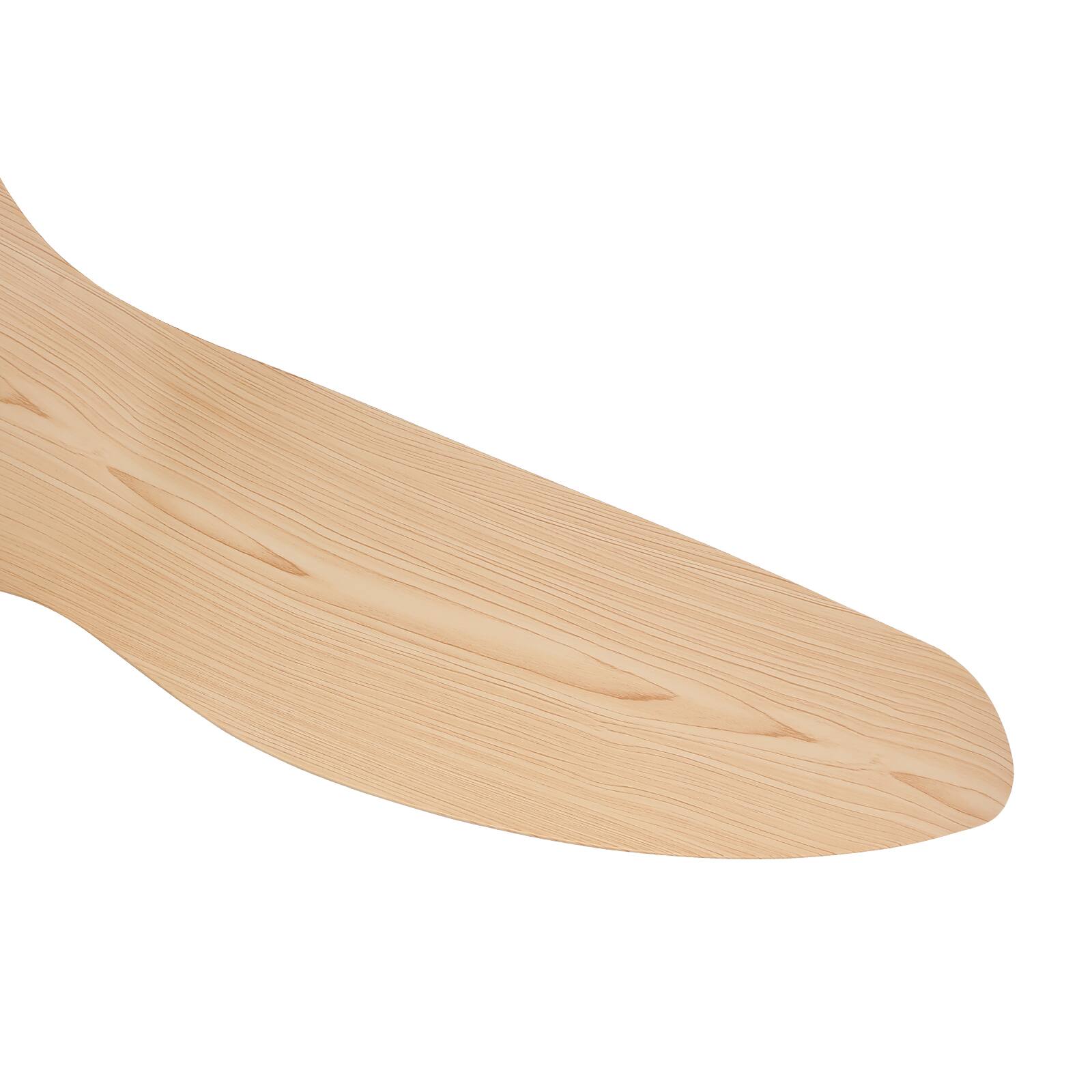 Alt View 6. Sofucor - Sofucor Ceiling Fan No Lights 52 Inch Mordern Ceiling Fan with Remote Farmhouse Bedroom Living Room Outdoor Patio Porch - White Yellow.