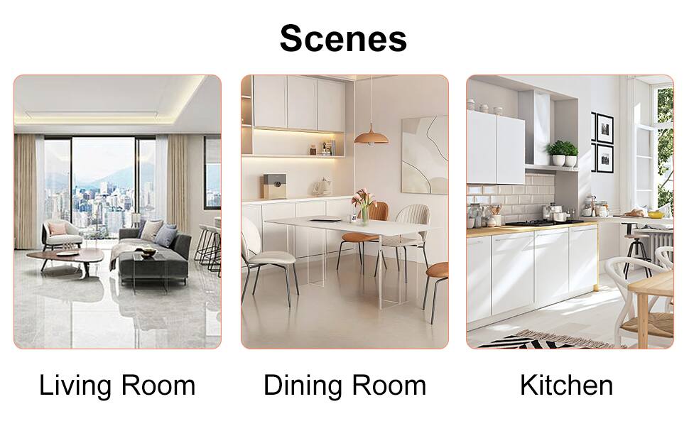 Scenes

Living Room

Dining Room

Kitchen