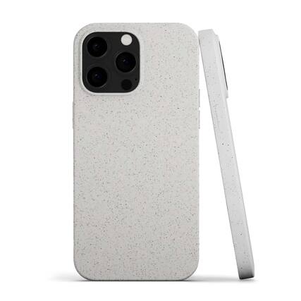 Front. RadEnergy - Anti-Radiation Silicone Shungite EMF Protection Cover iPhone 15 - Beige.