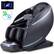 Front. Alfine - Alfine A688 Heaven Duet Massage Chair 4Dx3D Dual-Mechanism Zero Gravity Full Body Relaxation - Black.
