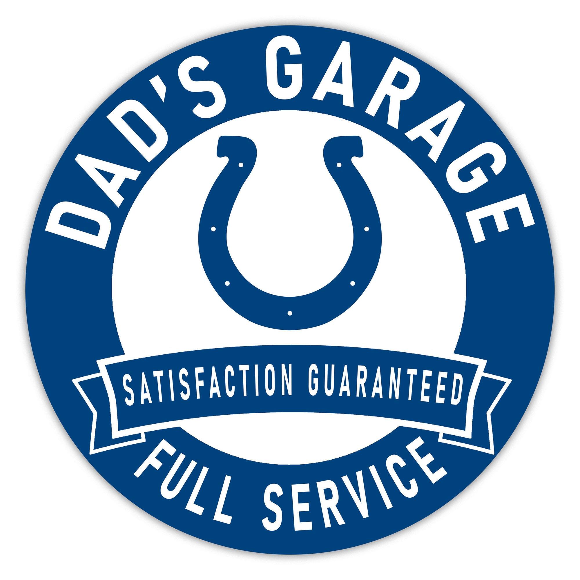 DAD'S GARAGE  
SATISFACTION GUARANTEED  
FULL SERVICE