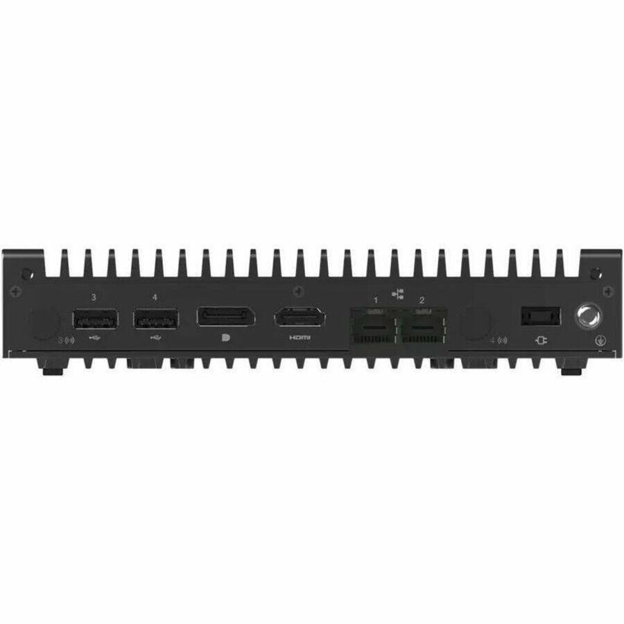Alt View 3. Lenovo - 12NH001NUT Edge IoT Gateway With Intel Atom Processor - Black.
