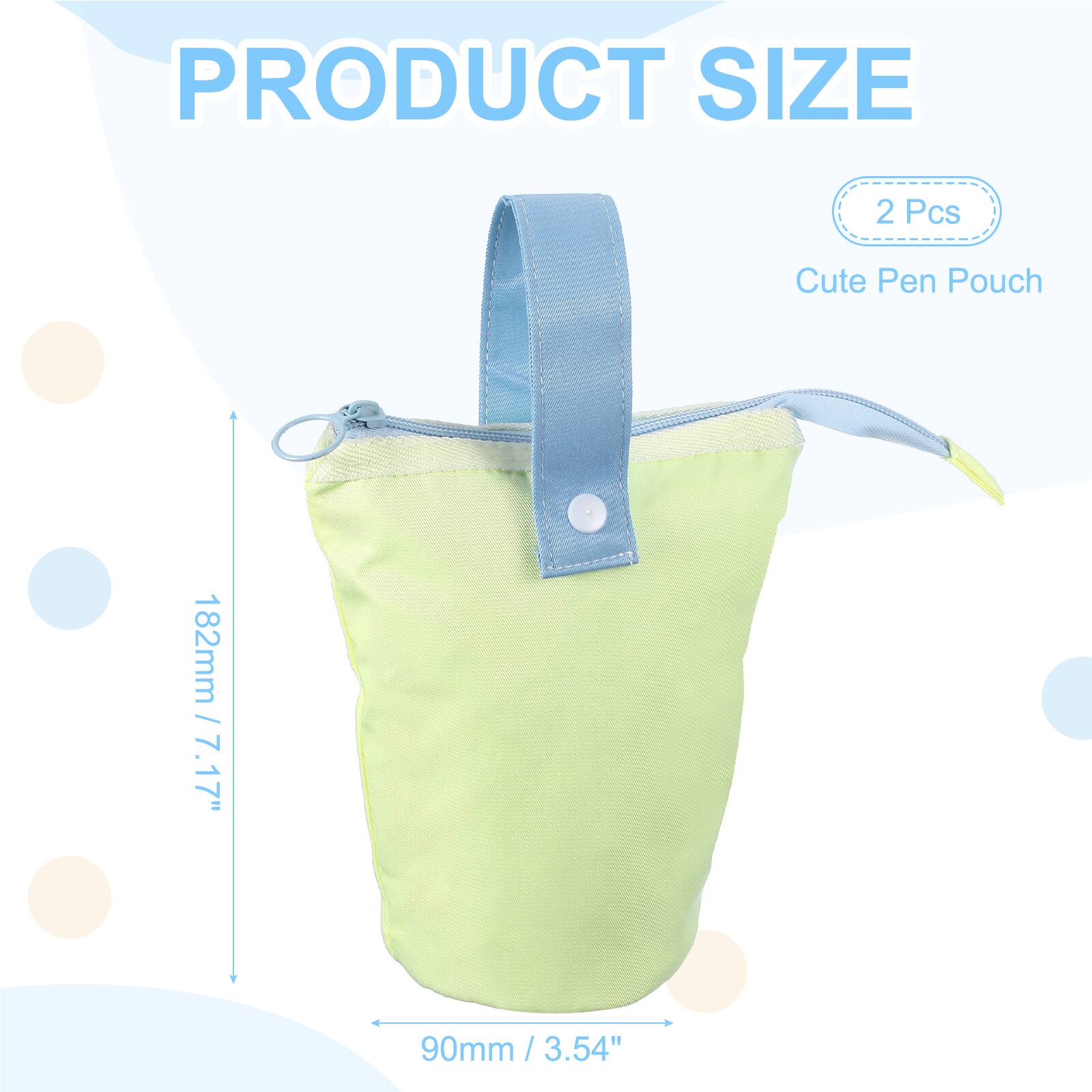 PRODUCT SIZE

2 Pcs

Cute Pen Pouch

182mm / 7.17"

90mm / 3.54"