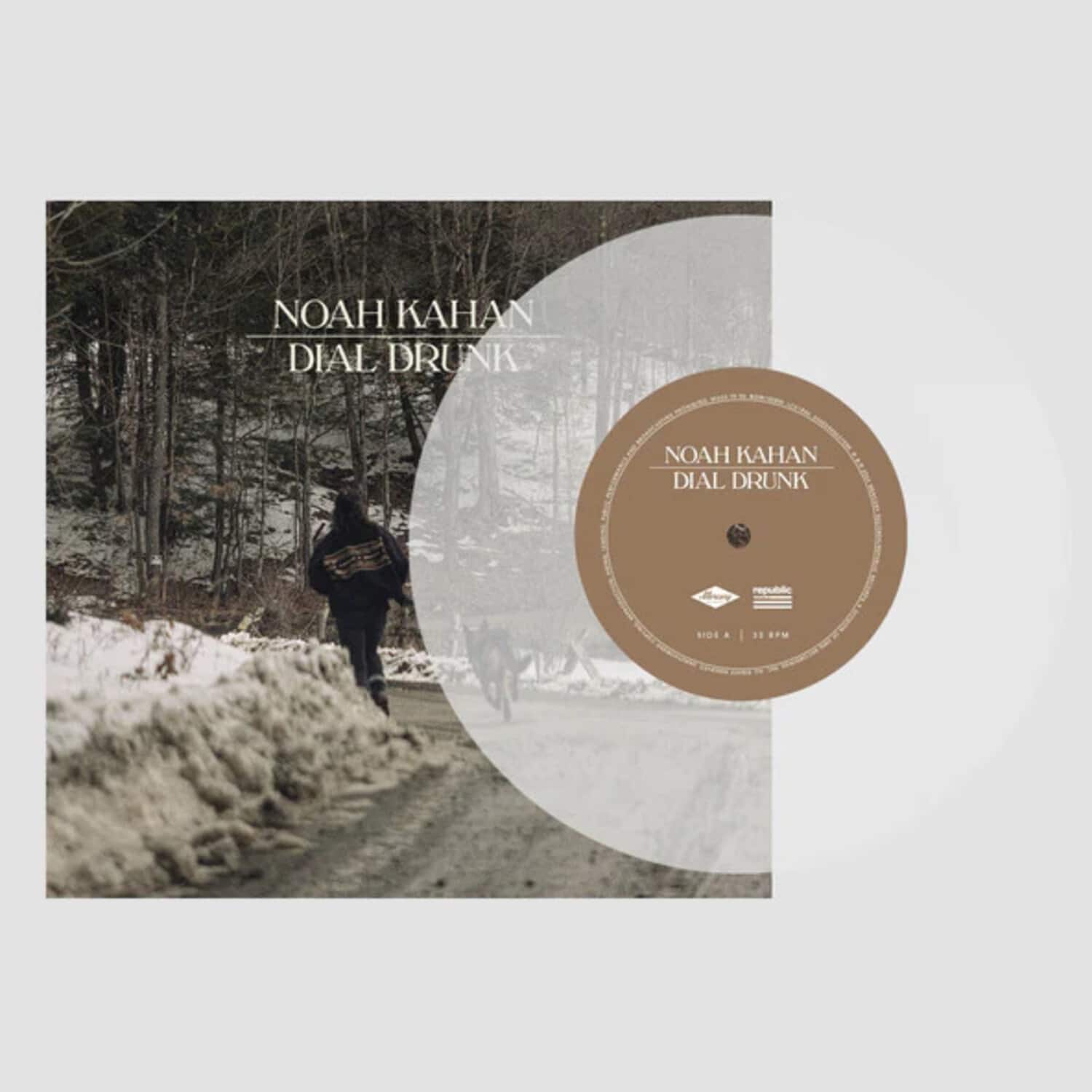 Noah Kahan - Dial Drunk - Limited Clear Vinyl   - 7-INCH SINGLE [7 inch Vinyl Disc] price history on PriceWatchPro