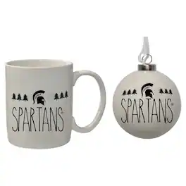 The Memory Company - Michigan State Spartans Holiday Ornament & Mug Set - Multicolor