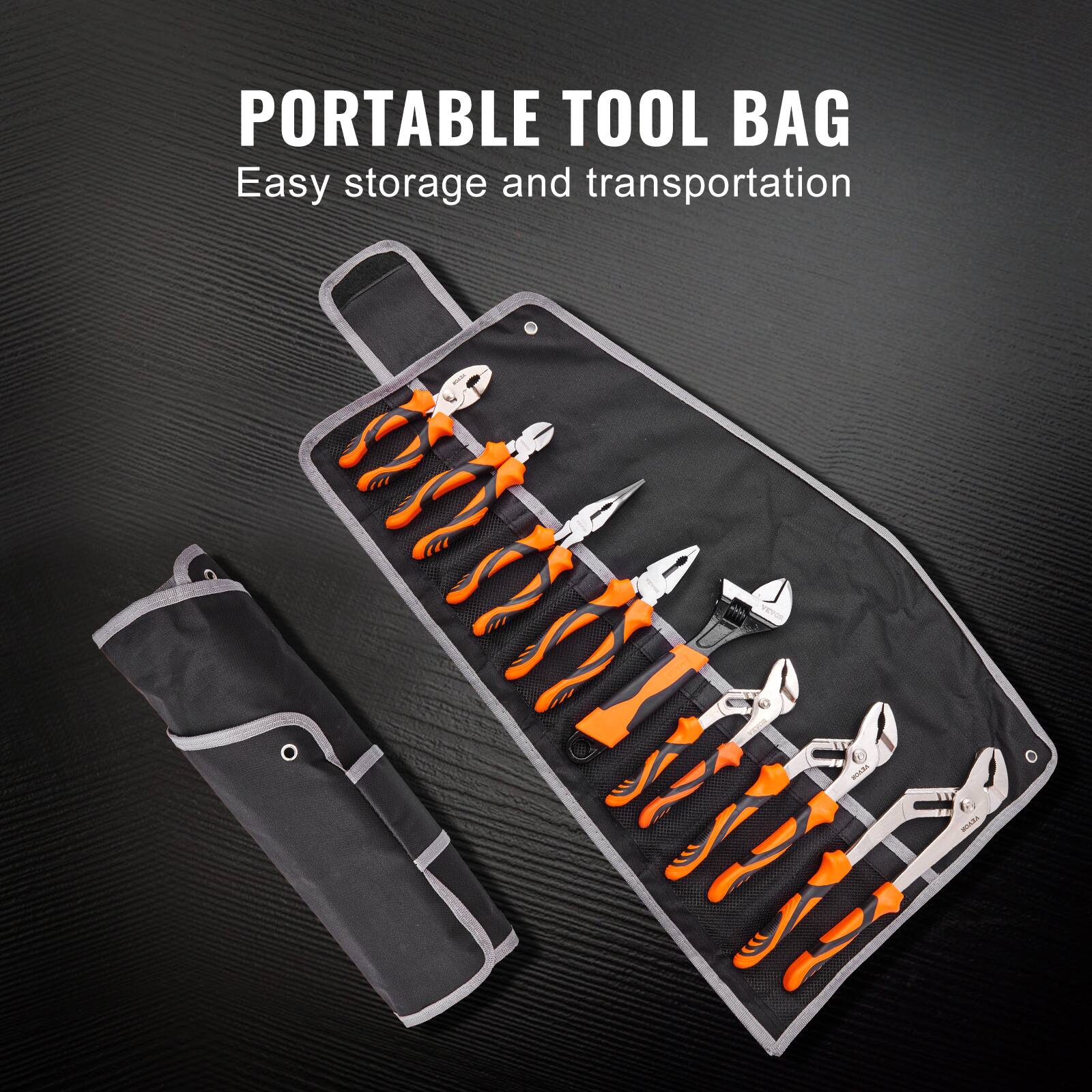 PORTABLE TOOL BAG  
Easy storage and transportation