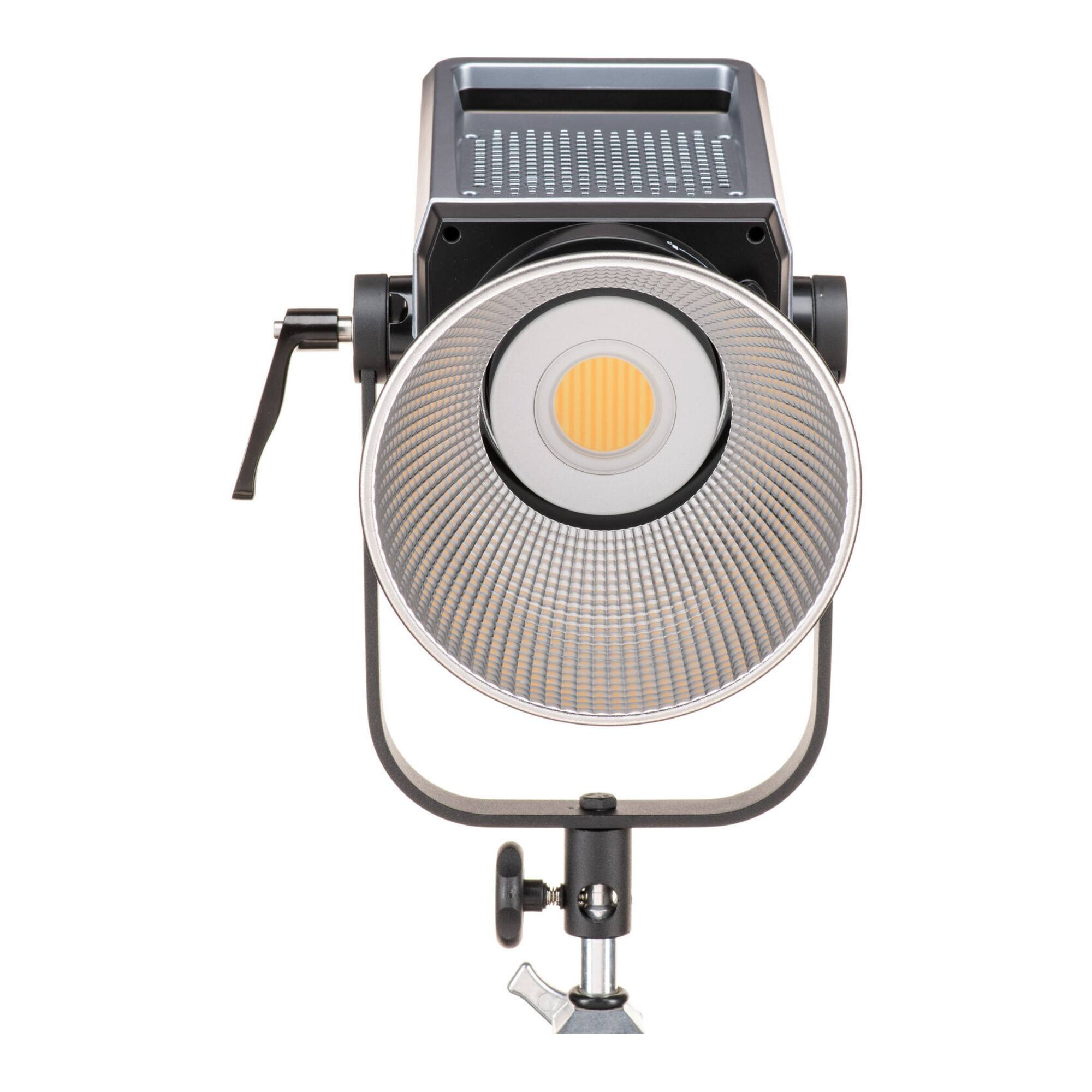Left. NANLITE - Nanlite FC300B Bi-Color LED Spotlight - 2700K-6500K with 12 Built-in Effects.