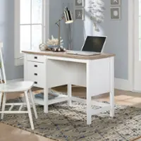 Sauder - Cottage Road Desk - Soft White - Front_Zoom