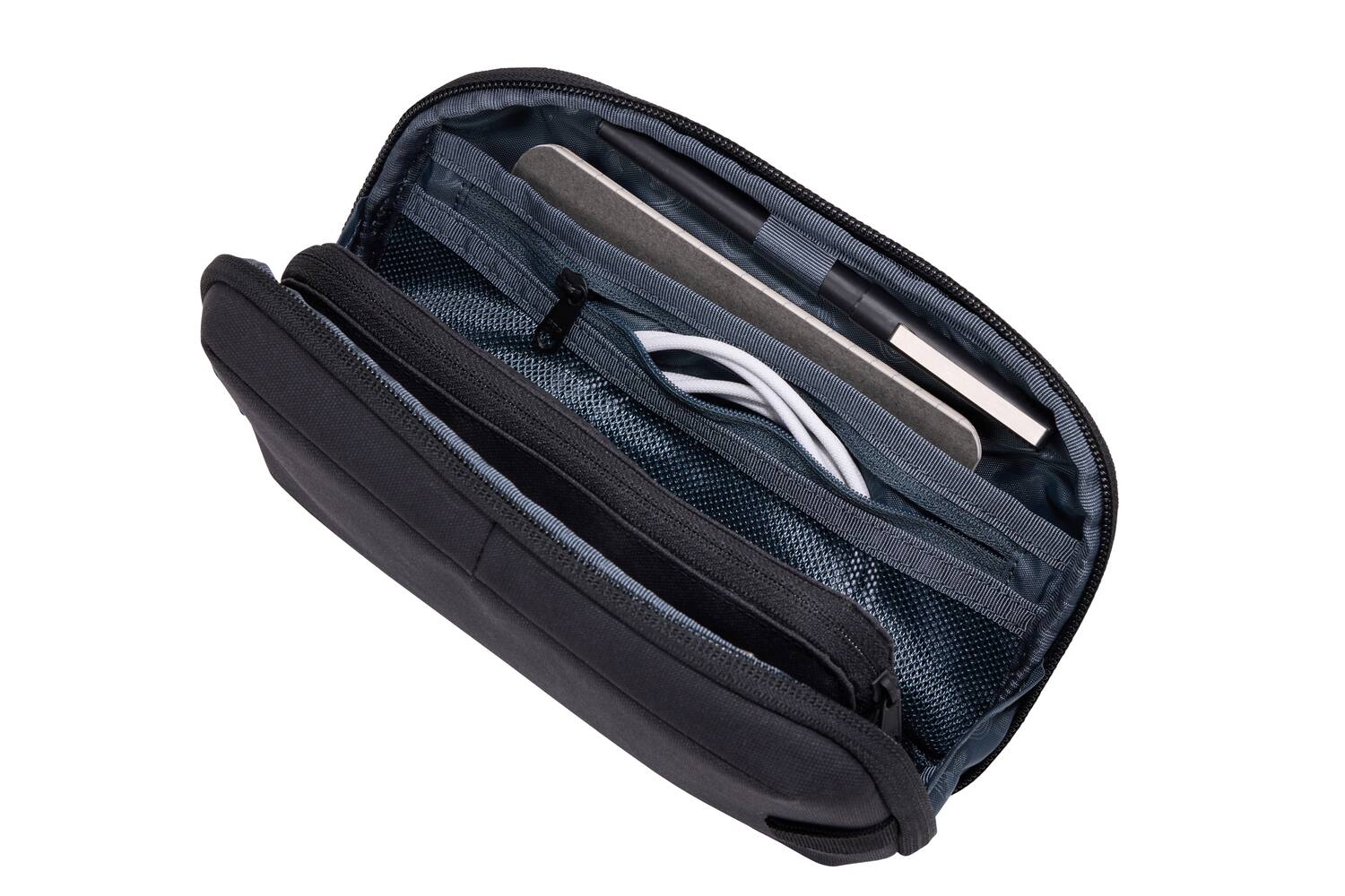 Angle. Thule - Aion Travel Organizer – Sleek Modern Essentials Case - Black.
