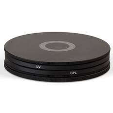 Front. Urth - Urth 49mm Duet Filter Kit with UV and CPL Lens Filters.