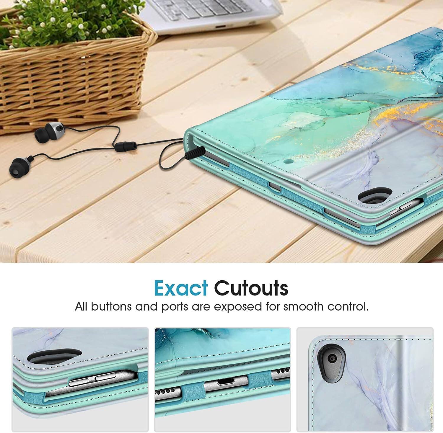 Exact Cutouts  
All buttons and ports are exposed for smooth control.