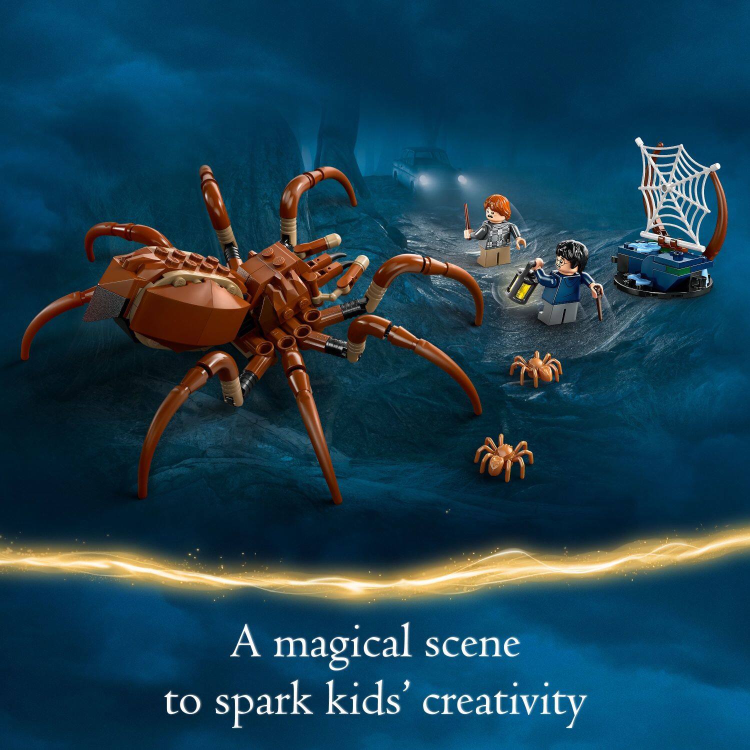 A magical scene to spark kids' creativity