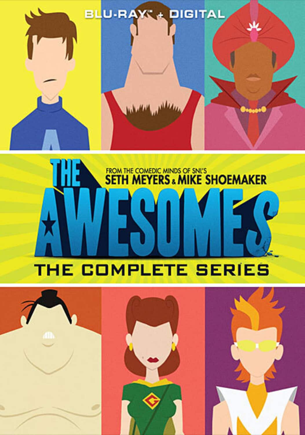 Front. The Awesomes: The Complete Series   - BLU-RAY.