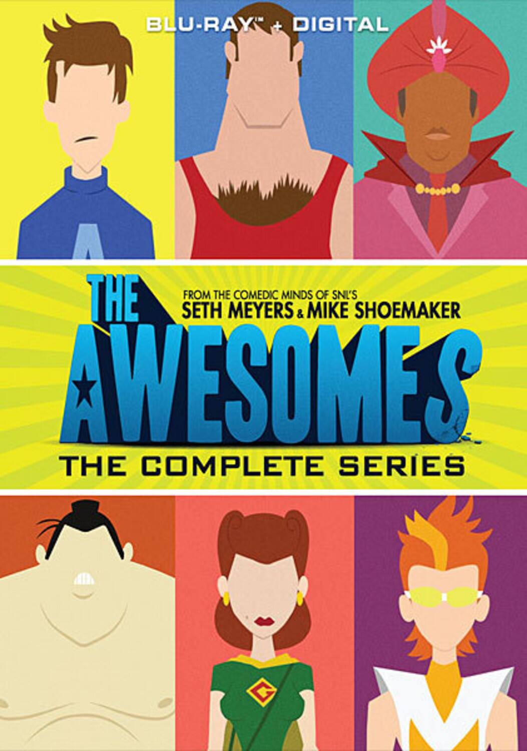Front. The Awesomes: The Complete Series   - BLU-RAY.