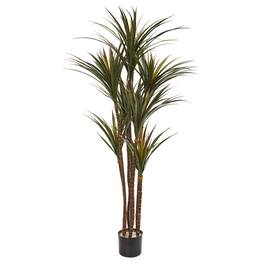 BreeBe - 5.5' Giant Yucca Artificial Tree UV Resistant - Green