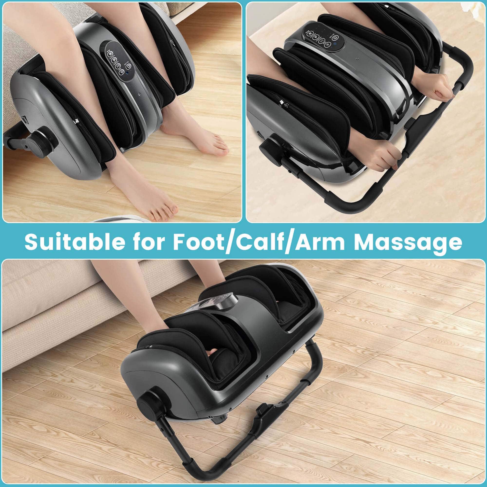 Suitable for Foot/Calf/Arm Massage