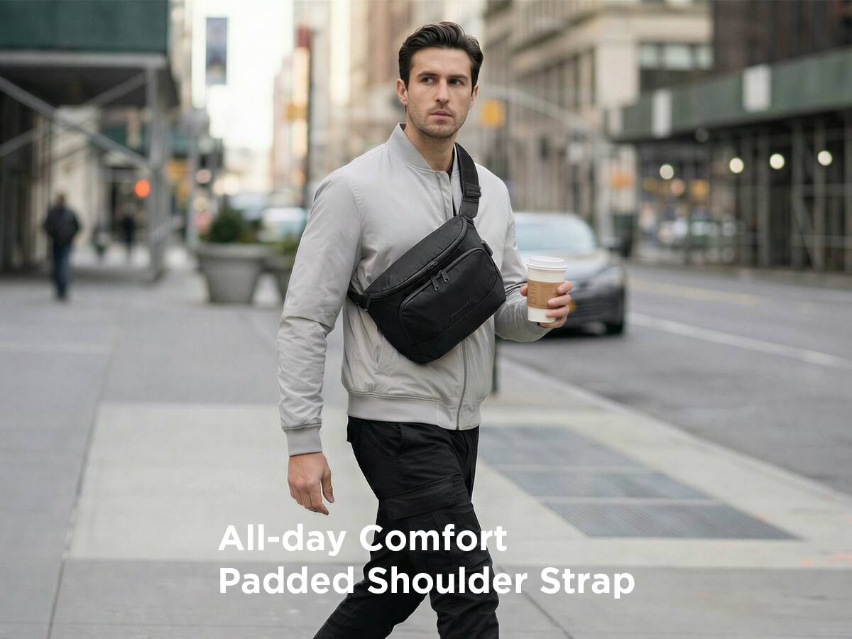 All-day Comfort Padded Shoulder Strap