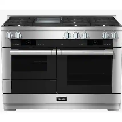 Front. Miele - HR 1956-3 G DF GD - Stainless Steel.