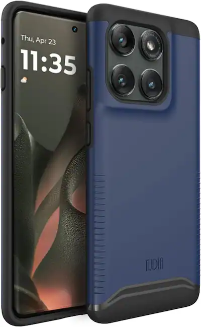 Tudia Merge for Motorola Edge 2025 Case Dual Layer Heavy Duty Cover - Indigo Blue Tudia Merge for Motorola Edge 2025 Case Dual Layer Heavy Duty Cover - Indigo Blue