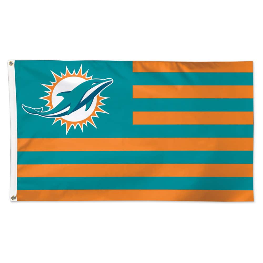 WinCraft - Miami Dolphins 3' x 5' Americana Stars & Stripes Deluxe Flag - Multicolor price history on PriceWatchPro