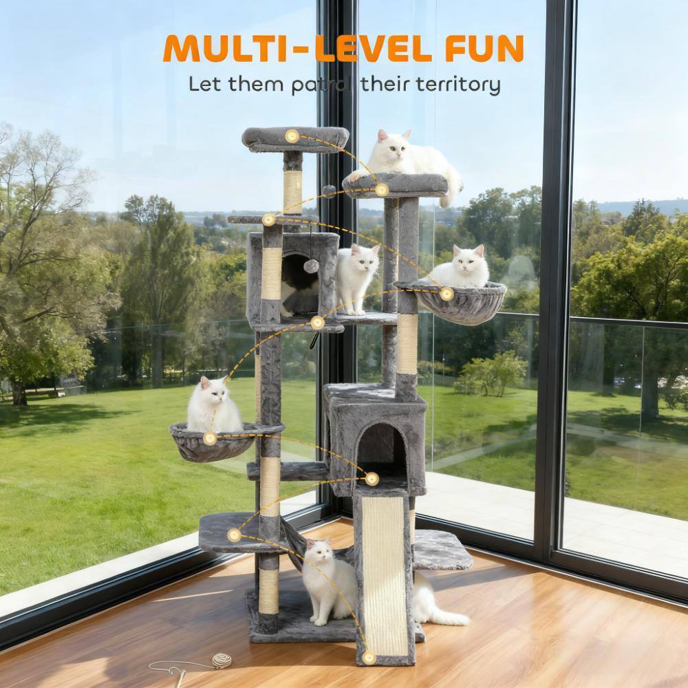 MULTI-LEVEL FUN  
Let them patrol their territory