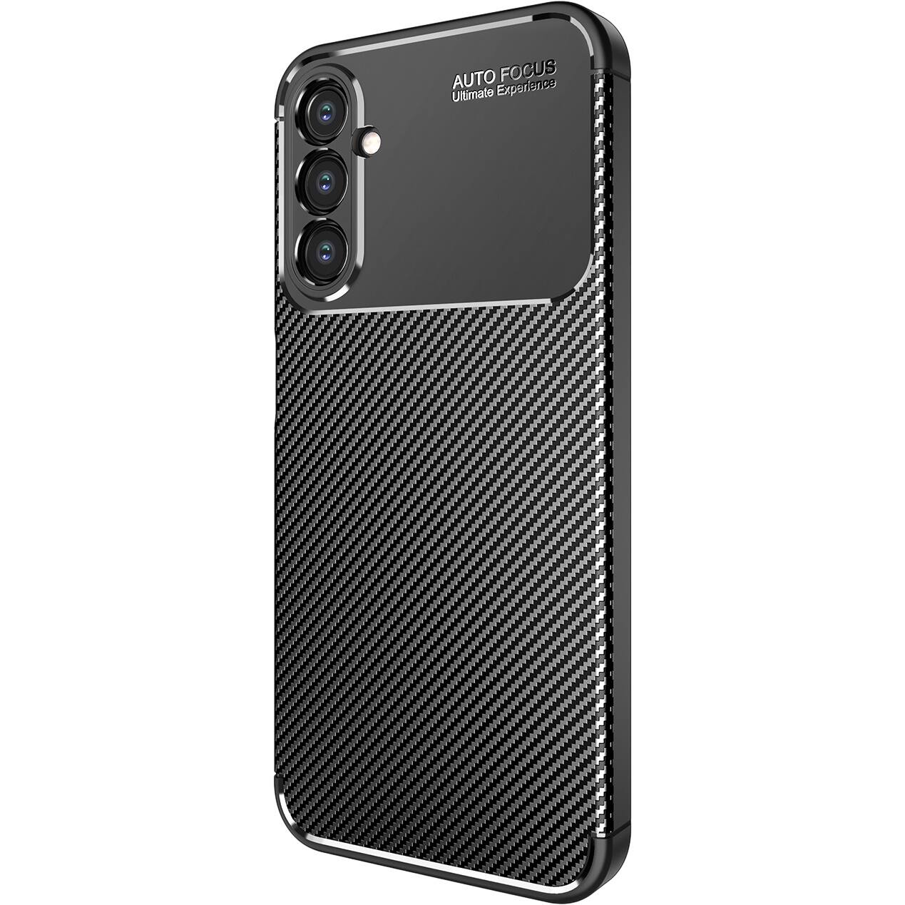 Left. SaharaCase - Anti-Slip Series Case for Samsung Galaxy A14 5G - Black.