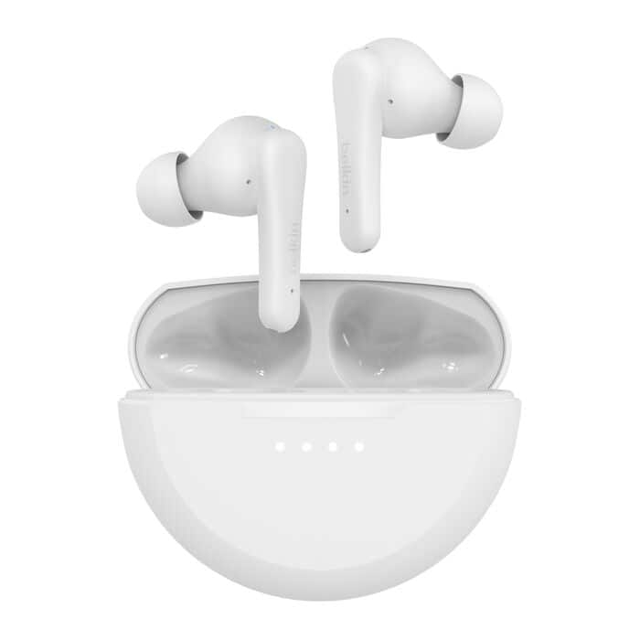 Belkin - SoundForm Rhythm True Wireless Earbuds - White