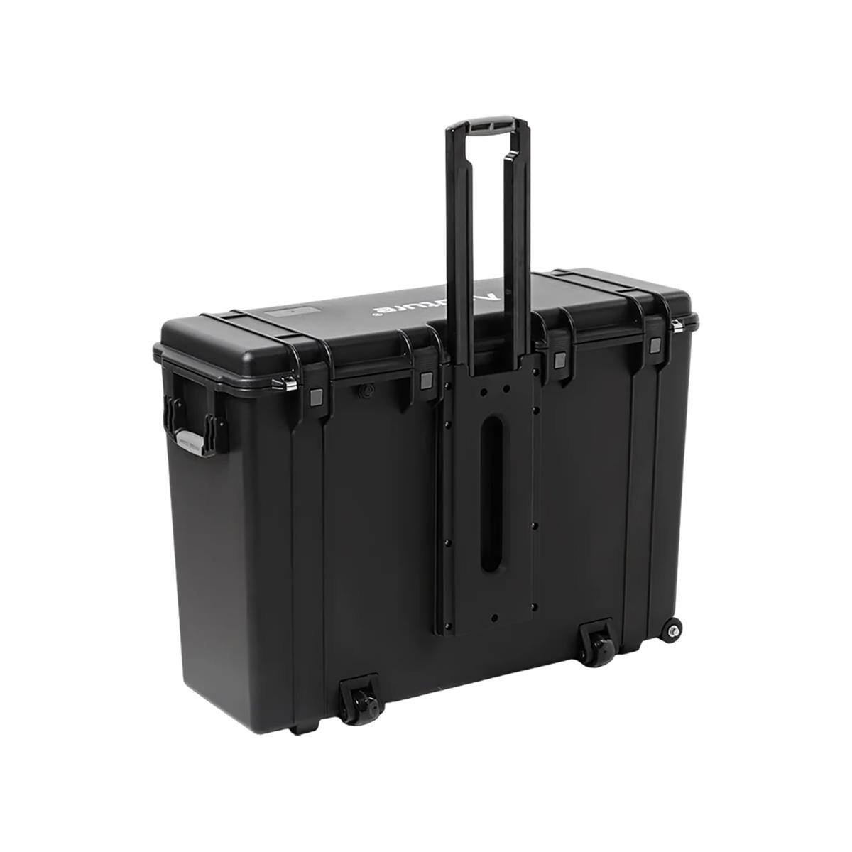 Alt View 7. Aputure - Aputure NOVA II 2x1 BLAIR-CG LED Light Panel with Rolling Hard Case.
