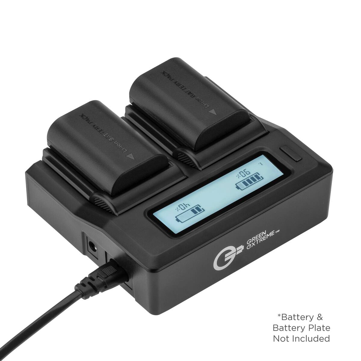 PACK BATTERY TERY Li-on PACK BATTERY 0h "1 06 uI - GREEN G *Battery & Battery Plate Not Included