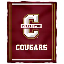 Vive La Fete - Charleston Cougars 36'' x 48'' Children's Mascot Plush Blanket - Multicolor