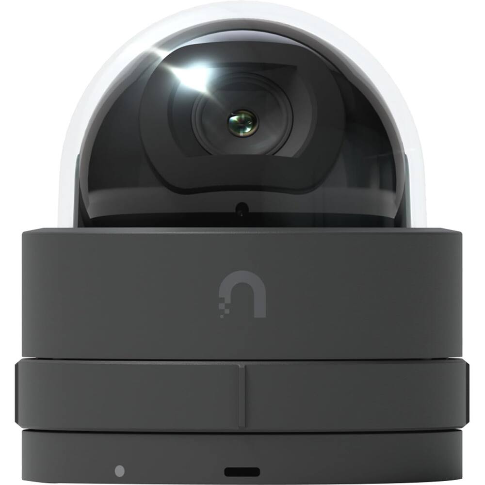 Front. Ubiquiti - G5 Ultra 4MP Indoor Network Dome Camera UVC-G5-Dome-Ultra-B - Black.