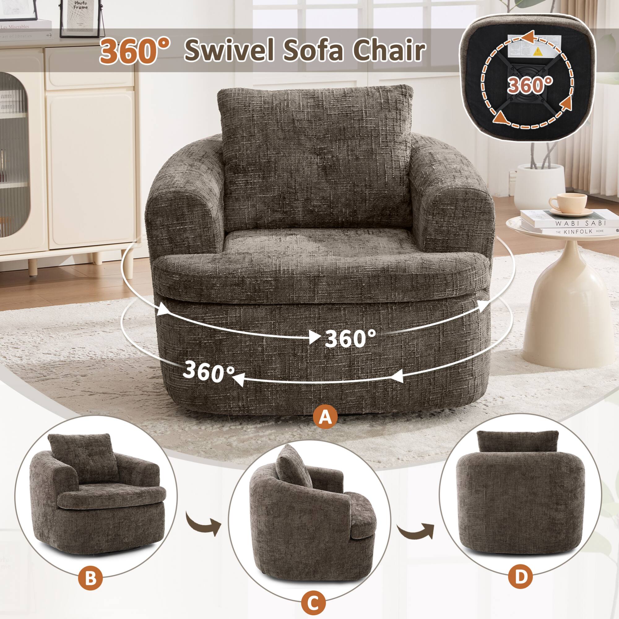 360° Swivel Sofa Chair

A
B
C
D

360°