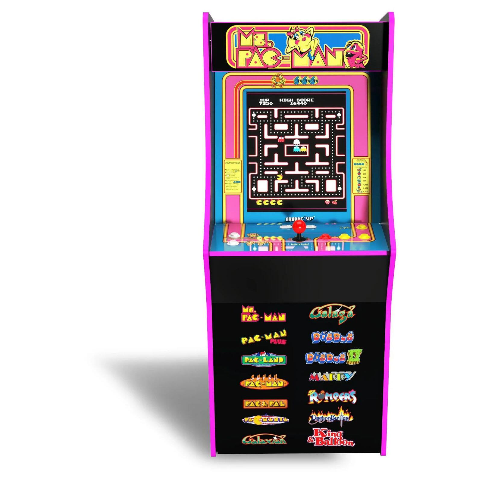 MS. PAC-MAN  
1ANS SCOME 7ANO ES4O  
ARn UP MB. PAC-MAN PAC Coaldga PAC-MAN PLUS DgD  
PAC-LAND BgD A SUFEE MADY PAC-MAN PACPAL RNEERS E TEA Diralao King CalaaR & Balloon