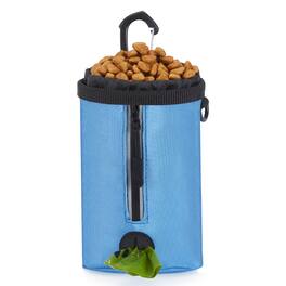 Ownpets - Small-Size Pet Training Treat Pouch with Drawstring Closure - Blue