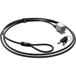 Kensington - Keyed Cable Lock Surface Pro - 5.91 ft Cable - Keyed Lock - Black, Silver - Carbon Steel, Plastic - For