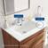 8-Inch Centerset Faucet
Integrated Basin Countertop
*fixtures and vanity cabinet not included